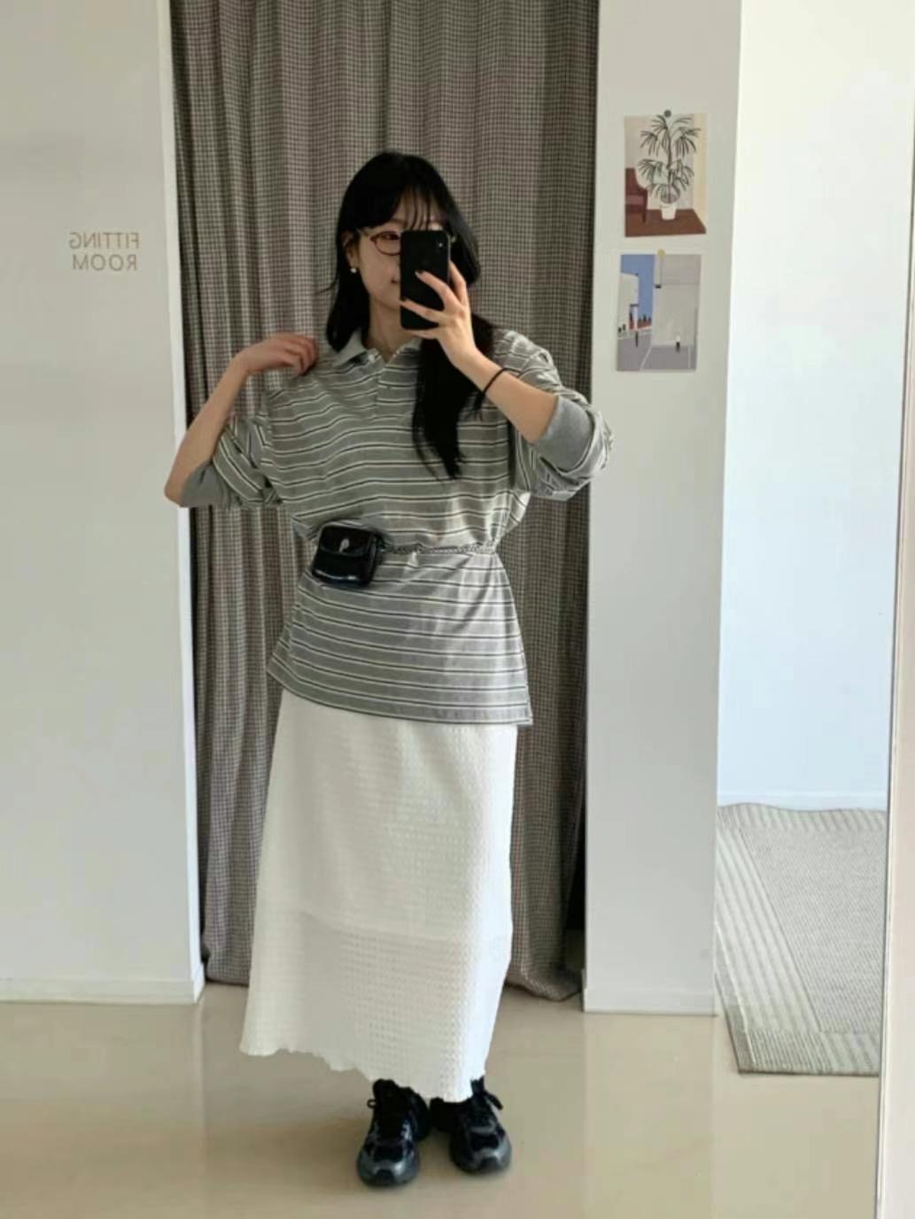 ONEMORETHING東大門直郵女士新品職業休閑時尚人氣真品長裙ONEMORETHING長裙