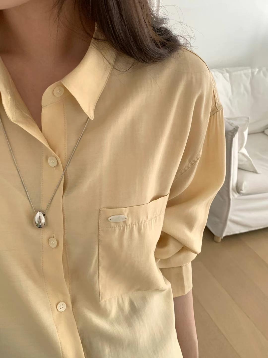 ONEMORETHING韓國直郵女士新款熱賣真品職業25春夏襯衫蕾絲衫ONEMORETHING襯衫/蕾絲衫