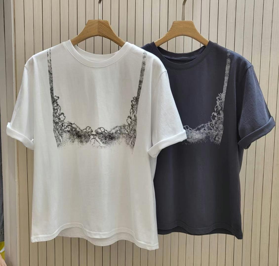 COCOS/ONE TOP東大門實拍女裝新款真品熱賣25春夏休閑T恤COCOS/ONE TOPT恤