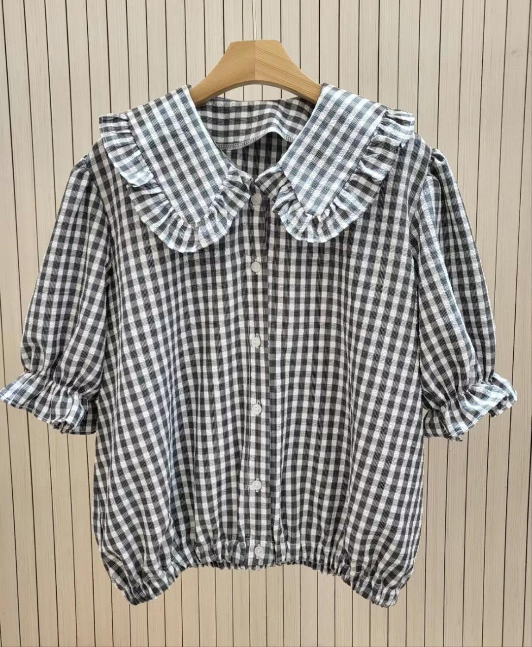 COCOS/ONE TOP東大門實拍女士新款推薦25春夏人氣襯衫蕾絲衫COCOS/ONE TOP襯衫/蕾絲衫圖色2
