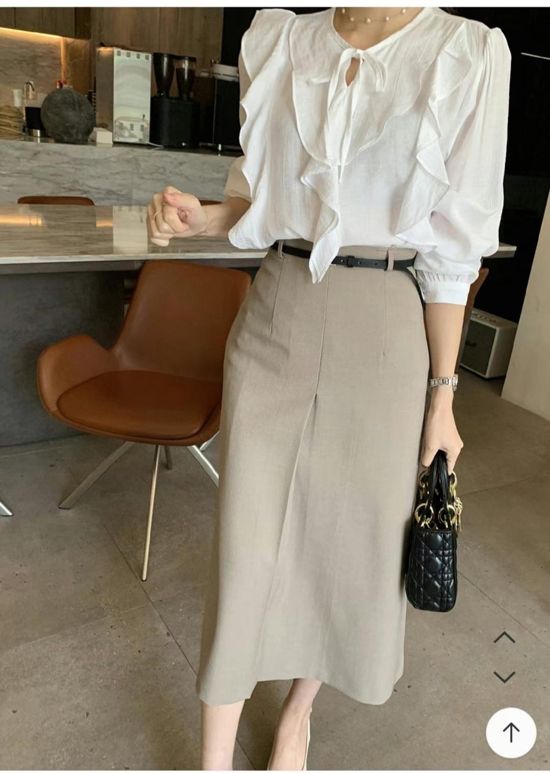 COCOS/ONE TOP東大門直郵女裝新款真品25春夏時尚襯衫蕾絲衫COCOS/ONE TOP襯衫/蕾絲衫