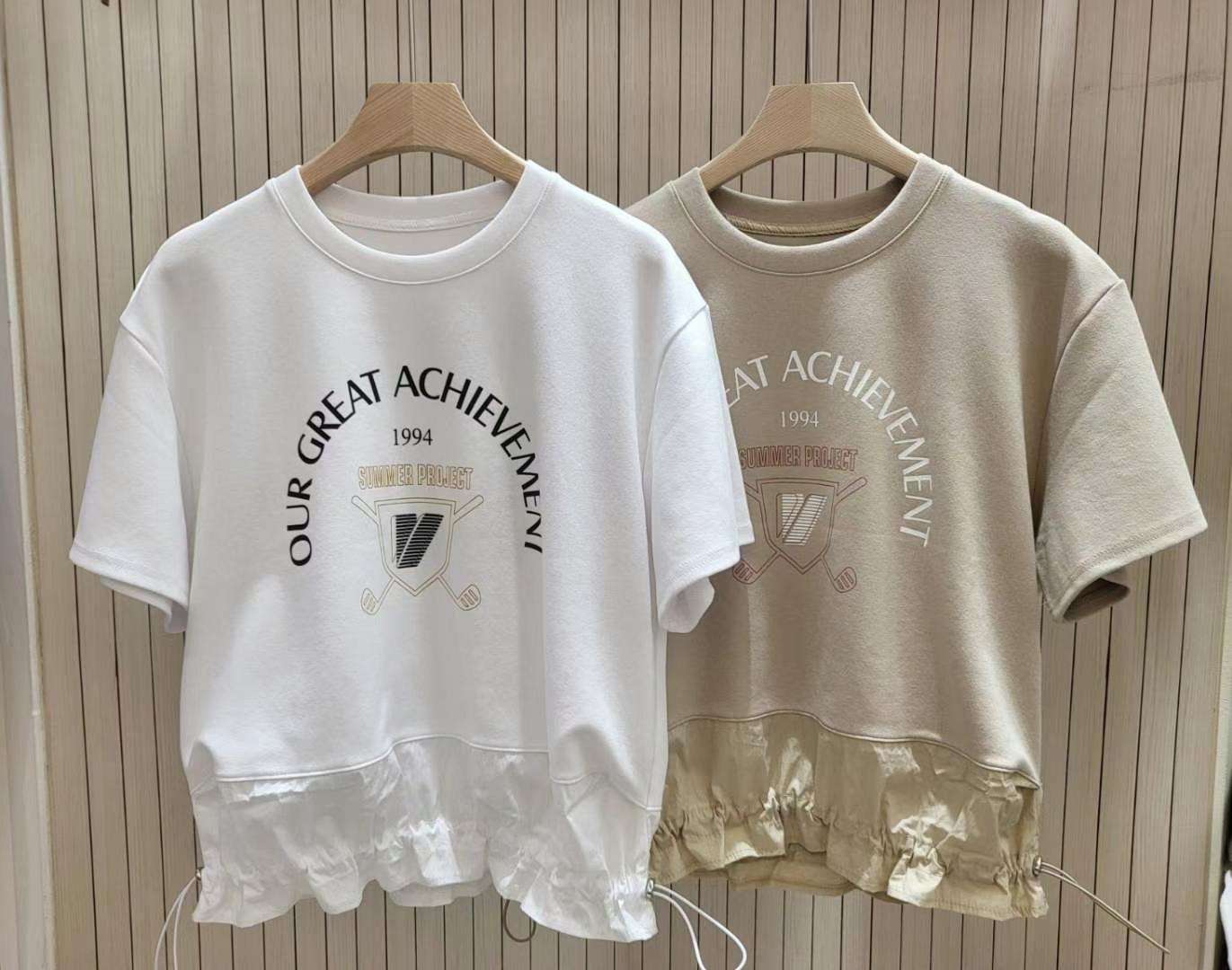 COCOS/ONE TOP東大門代購女士新款時尚休閑熱賣25春夏衛衣COCOS/ONE TOP衛衣圖色2左二色