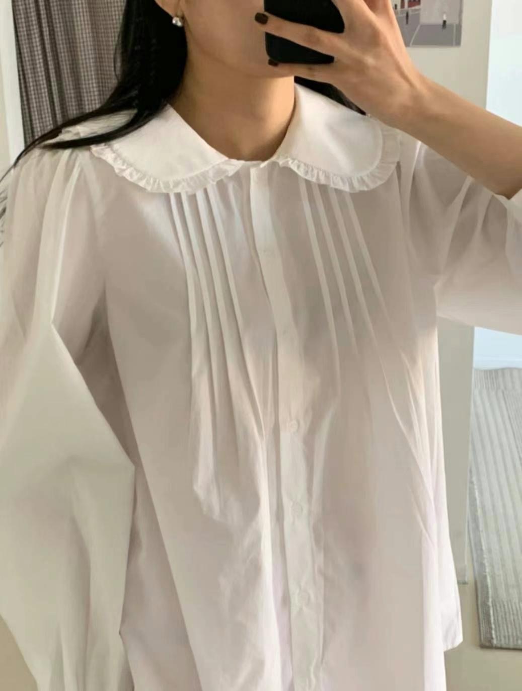 ONEMORETHING東大門直郵女裝新品真品推薦25春夏襯衫蕾絲衫ONEMORETHING襯衫/蕾絲衫