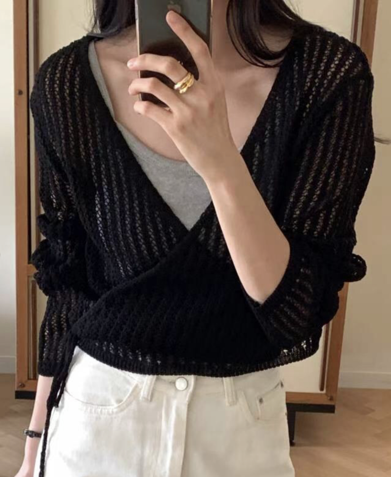 SALT.B韓國代購女裝新品人氣時尚真品推薦25春夏休閑針織衫SALT.B針織衫圖色2