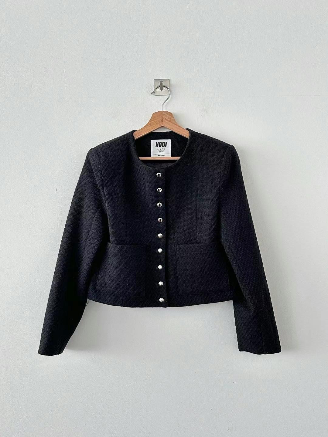 DOTNODI(無品牌標)韓國代購女裝新款休閑熱賣25春夏職業夾克DOTNODI夾克圖色2