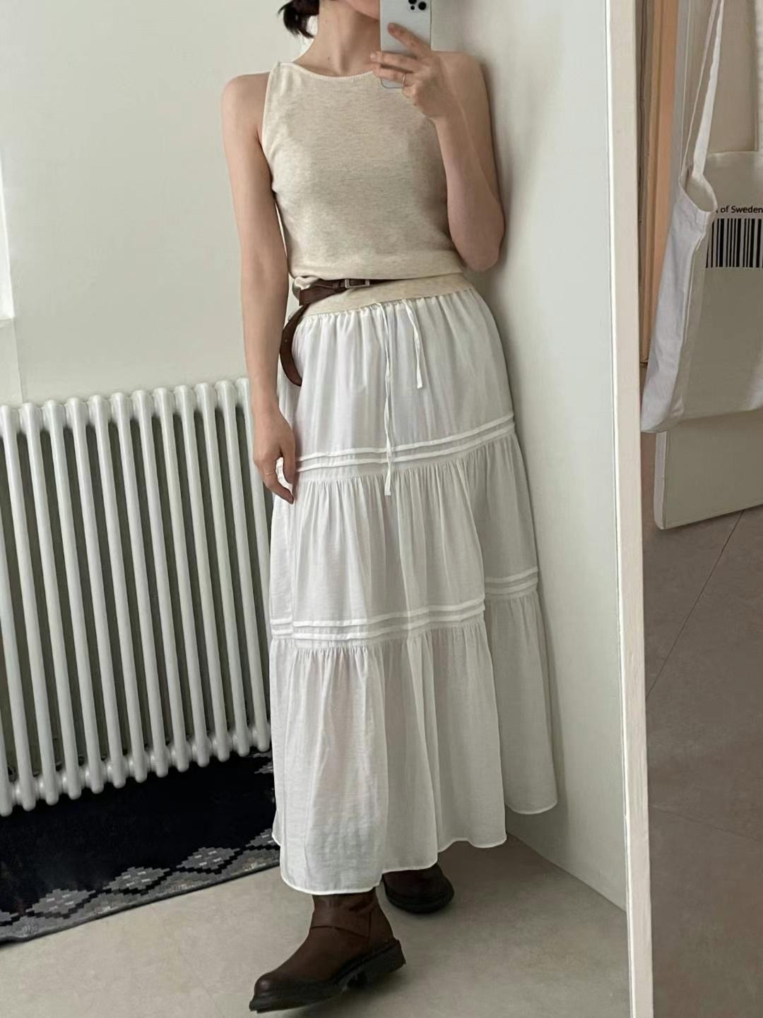 ONEMORETHING東大門代購女裝新品人氣25春夏職業休閑吊帶背心ONEMORETHING吊帶/背心