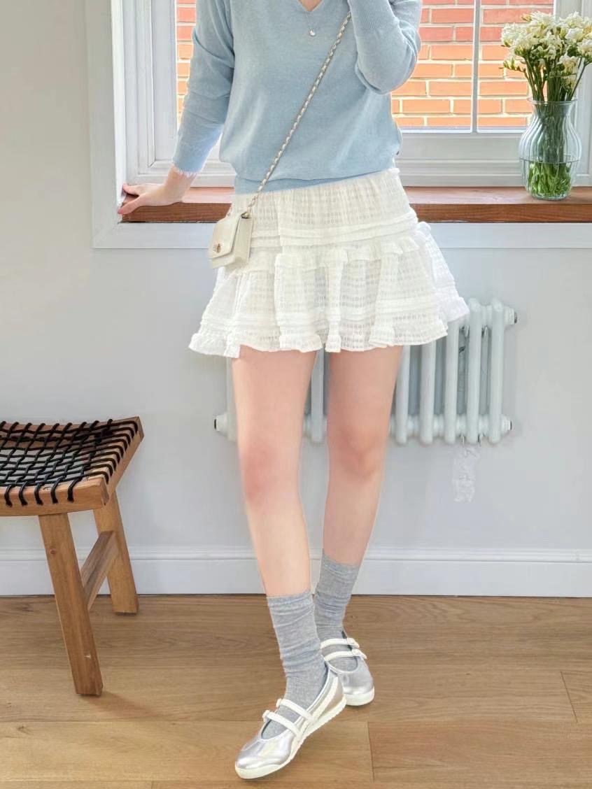 SALT.B東大門實拍女士新款休閑25春夏熱賣時尚推薦人氣短裙SALT.B短裙