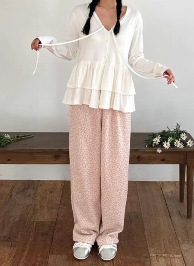 SALT.B東大門實拍女士新款推薦人氣25春夏熱賣休閑真品休閑褲SALT.B休閑褲