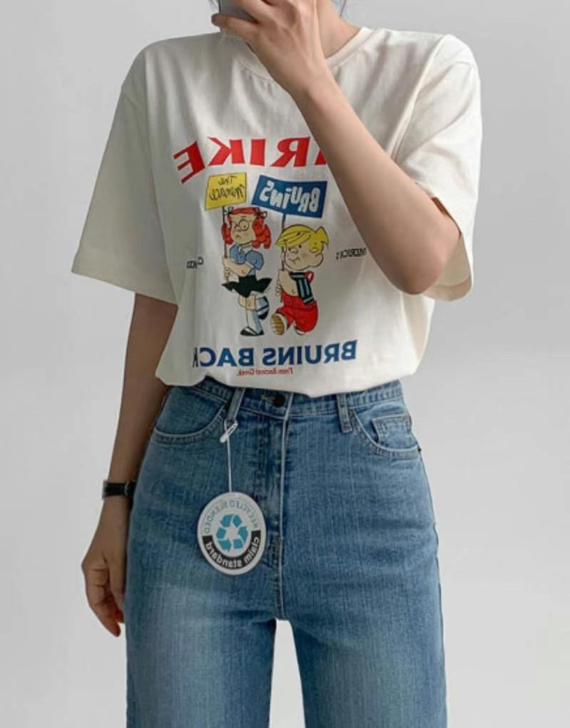 SALT.B韓國直郵女裝新品職業時尚熱賣人氣推薦真品休閑T恤SALT.BT恤