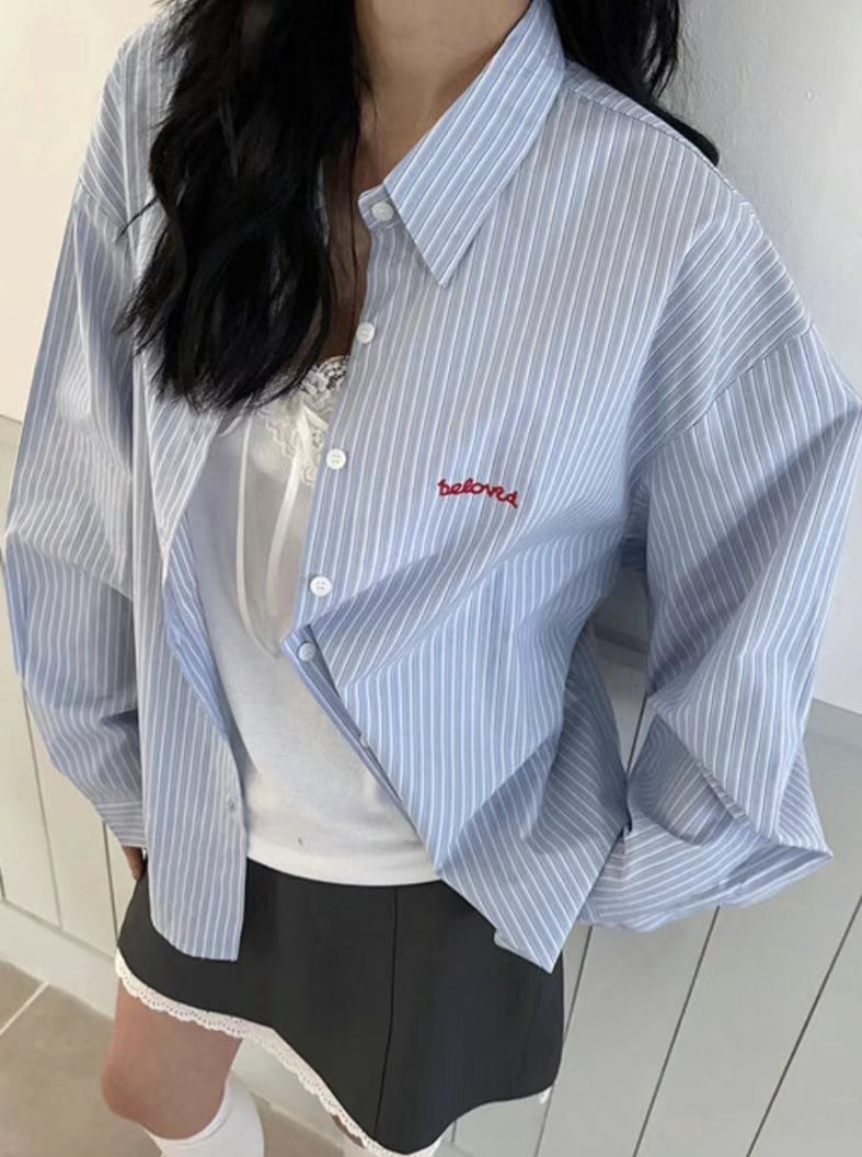 SALT.B東大門實拍女士新品人氣時尚熱賣推薦真品襯衫蕾絲衫SALT.B襯衫/蕾絲衫