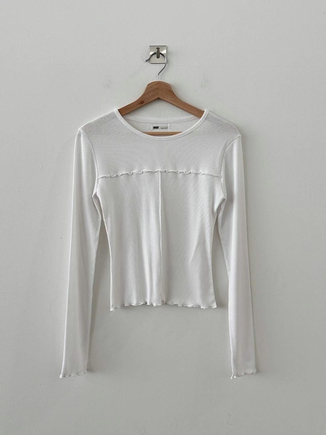 DOTNODI(無品牌標)東大門代購女士新品職業休閑推薦長袖T恤DOTNODI長袖T恤