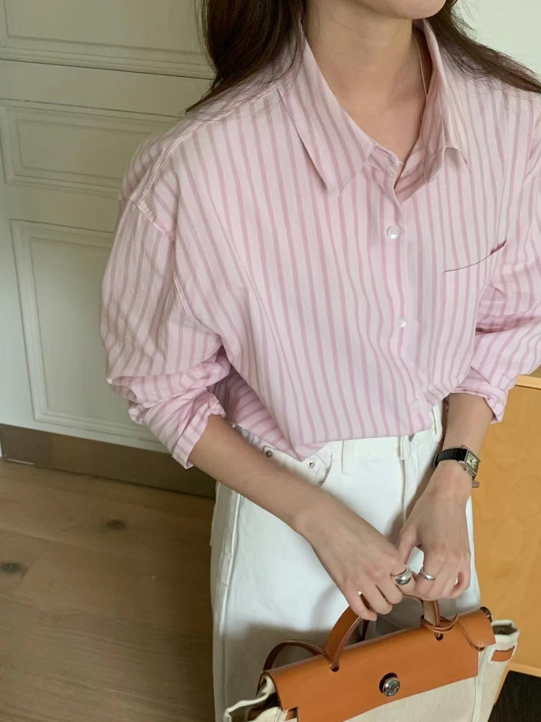 ONEMORETHING東大門直郵女裝新品推薦熱賣真品休閑襯衫蕾絲衫ONEMORETHING襯衫/蕾絲衫