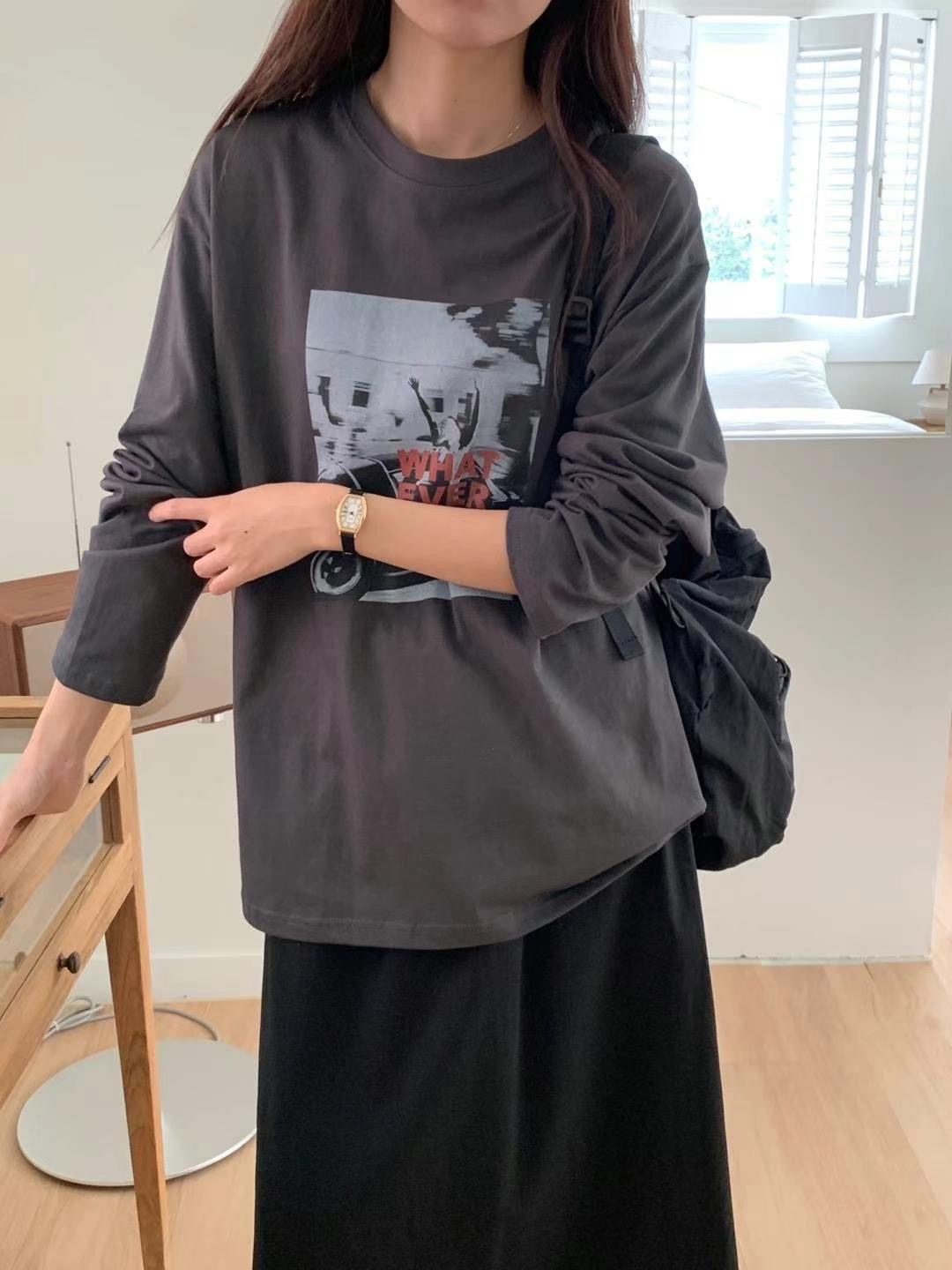 ONEMORETHING東大門代購女裝新品25春夏人氣推薦熱賣休閑T恤ONEMORETHINGT恤
