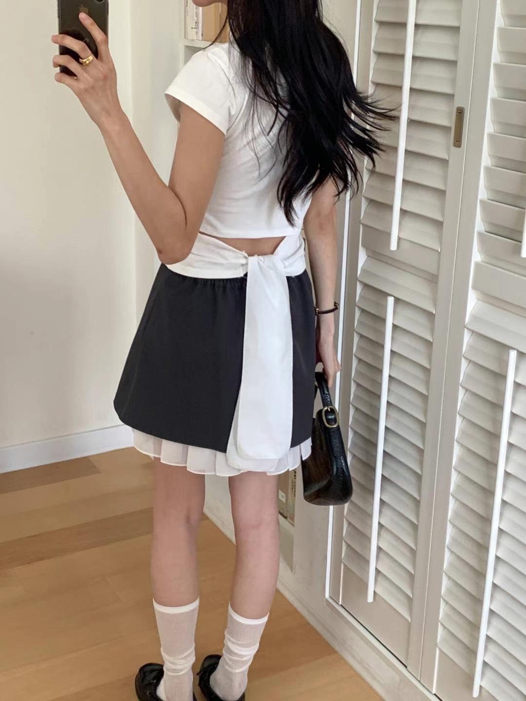 SALT.B東大門直郵女裝新款熱賣25春夏人氣時尚休閑真品T恤SALT.BT恤