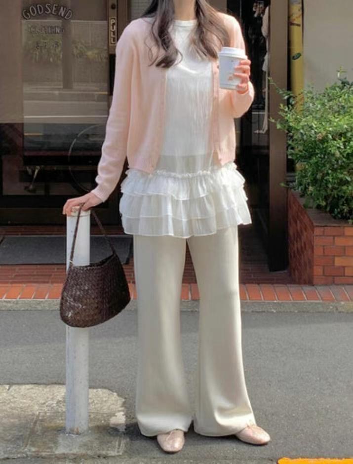 SALT.B韓國直郵女裝新款真品人氣休閑25春夏熱賣時尚針織衫SALT.B針織衫