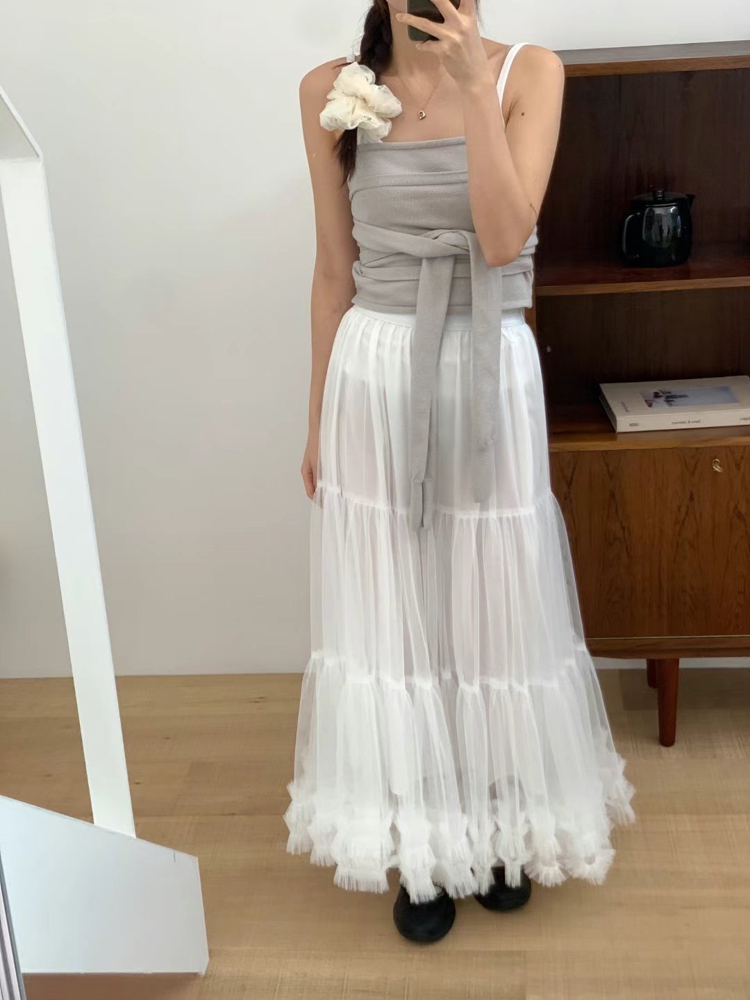 SALT.B東大門代購女裝新品推薦時尚熱賣人氣休閑真品25春夏長裙SALT.B長裙