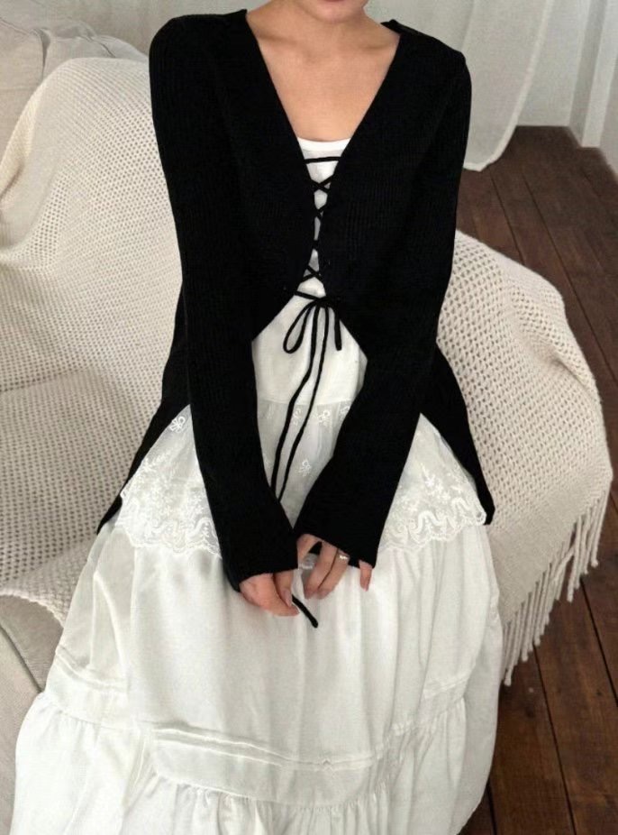 SALT.B東大門代購女士新款時尚真品25春夏休閑推薦人氣針織衫SALT.B針織衫