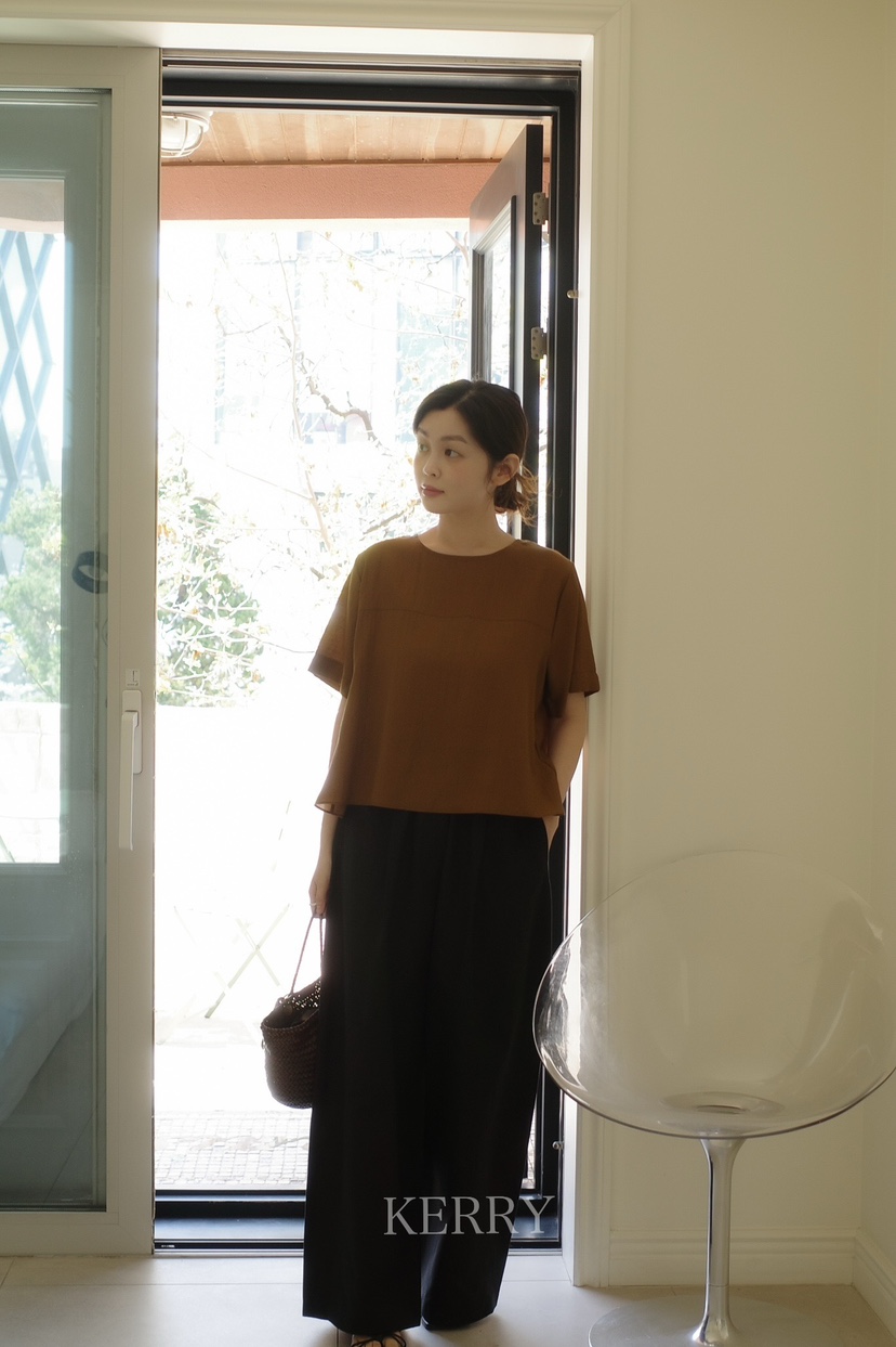 KERRY韓國直郵㊣女裝新品熱賣人氣推薦25春夏休閑襯衫蕾絲衫KERRY襯衫/蕾絲衫