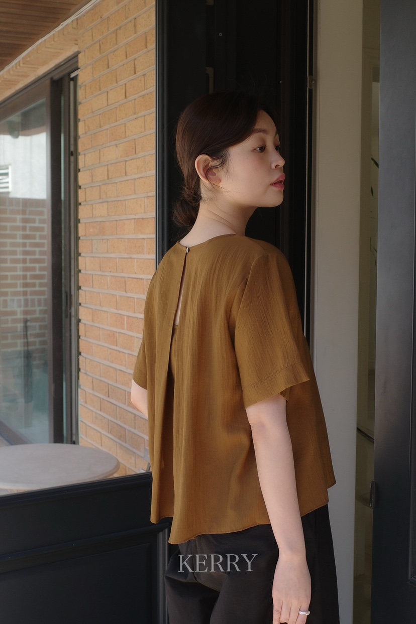 KERRY韓國直郵㊣女裝新品熱賣人氣推薦25春夏休閑襯衫蕾絲衫KERRY襯衫/蕾絲衫