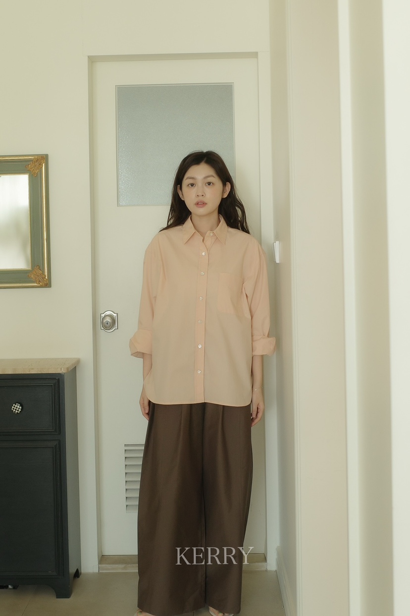 KERRY韓國直郵㊣東大門實拍女裝新款時尚25春夏人氣襯衫蕾絲衫KERRY襯衫/蕾絲衫