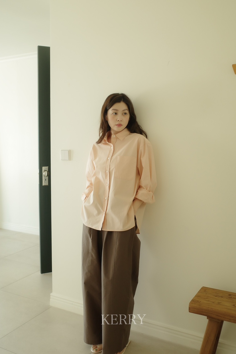 KERRY韓國直郵㊣東大門實拍女裝新款時尚25春夏人氣襯衫蕾絲衫KERRY襯衫/蕾絲衫