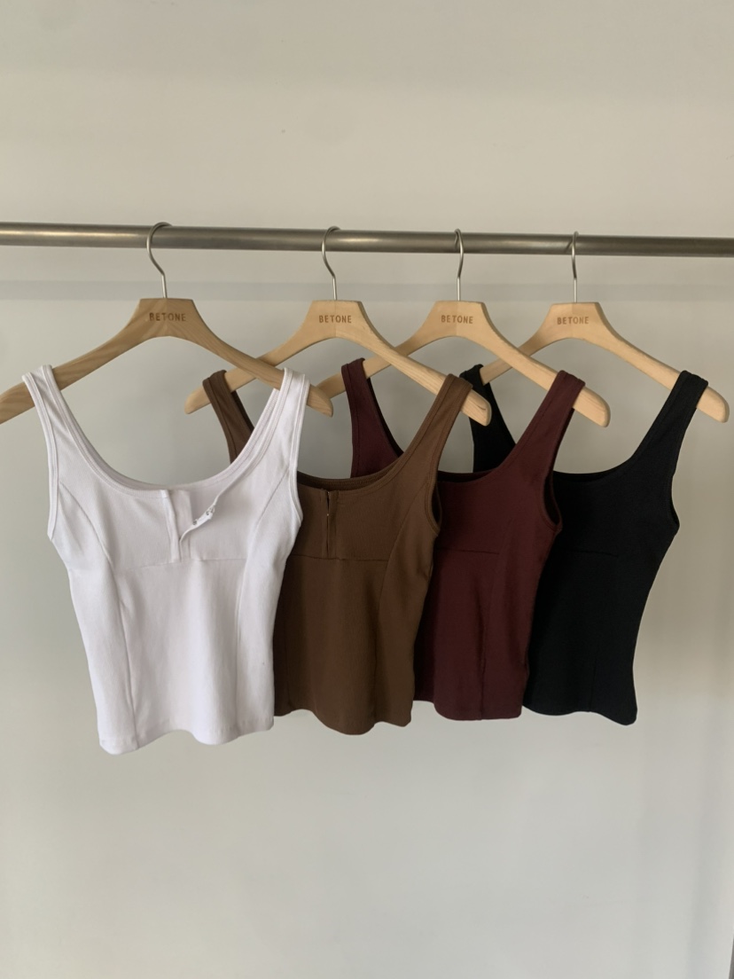 BETONE韓國㊣直郵東大門代購女裝新品25春夏人氣時尚吊帶背心BETONE吊帶/背心