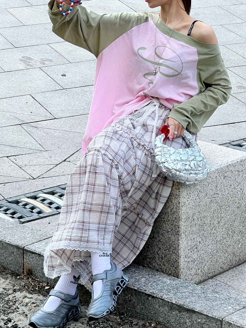 ZEROZERO韓國直郵㊣東大門實拍女裝新品時尚人氣推薦長袖T恤ZEROZERO長袖T恤