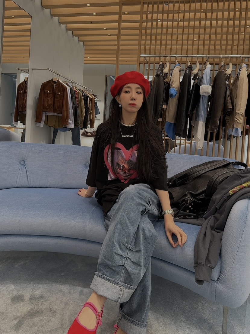 PALETTE-Q韓國直郵㊣女裝新款推薦25春夏人氣休閑時尚熱賣T恤PALETTET恤