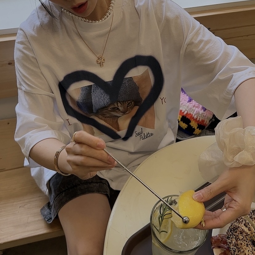 PALETTE-Q韓國直郵㊣女裝新款推薦25春夏人氣休閑時尚熱賣T恤PALETTET恤