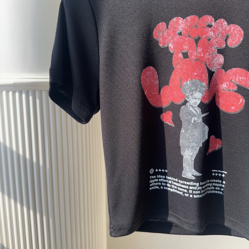PALETTE-Q直郵韓國代購㊣女裝新款人氣25春夏休閑熱賣時尚T恤PALETTET恤