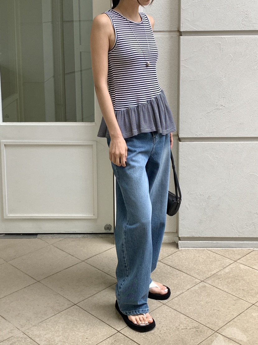 PIN-UP韓國直郵㊣東大門實拍女裝新品25春夏休閑時尚吊帶背心PIN-UP吊帶/背心