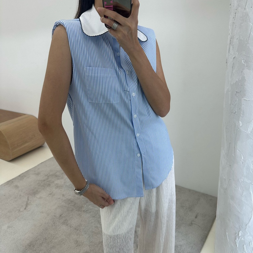 SOUIT韓國直郵㊣東大門實拍女裝新款時尚熱賣25春夏休閑馬甲SOUIT by mabel-L馬甲