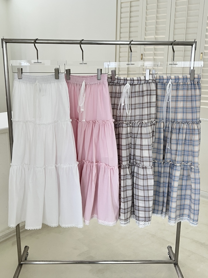ZEROZERO韓國直郵㊣女裝新品25春夏休閑時尚人氣熱賣長裙蕾絲ZEROZERO長裙