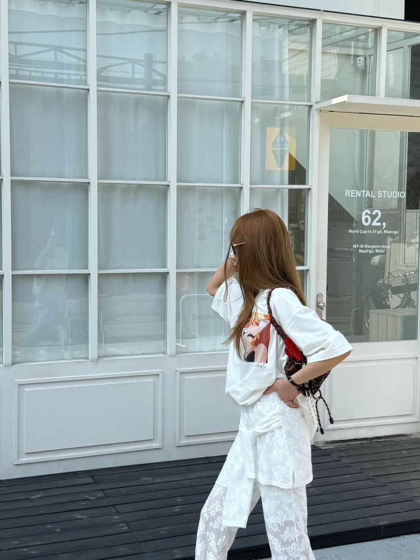 ZEROZERO韓國直郵㊣東大門實拍女裝新款人氣時尚推薦熱賣T恤ZEROZEROT恤
