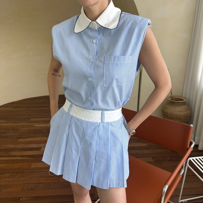 SOUIT韓國㊣直郵東大門代購女裝新品休閑熱賣人氣時尚推薦裙褲SOUIT by mabel-L裙褲