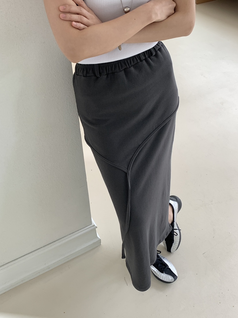 PIN-UP韓國直郵㊣東大門實拍女裝新款推薦休閑時尚25春夏長裙PIN-UP長裙