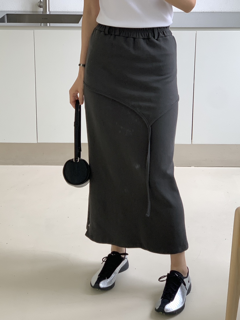 PIN-UP韓國直郵㊣東大門實拍女裝新款推薦休閑時尚25春夏長裙PIN-UP長裙圖色1