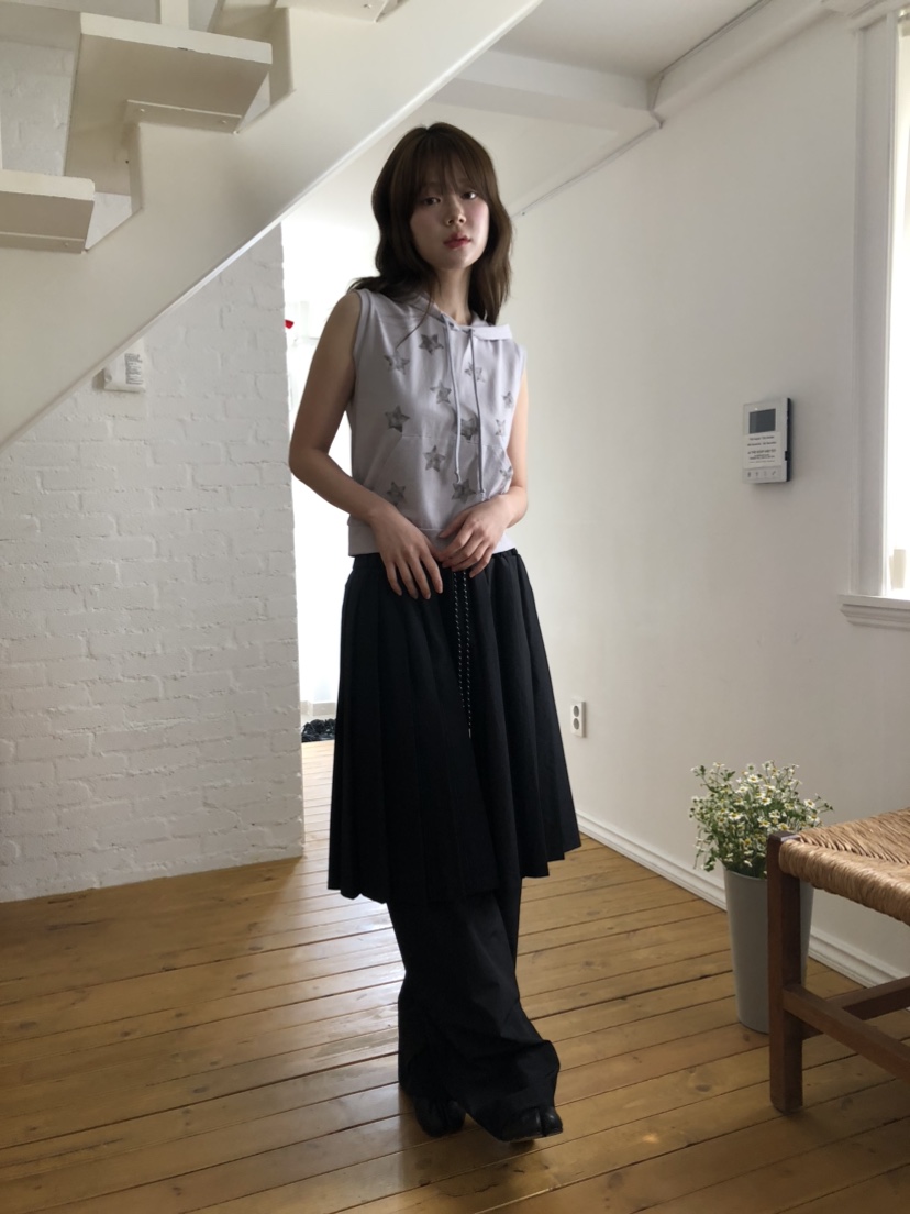 FLASH韓國直郵㊣女裝新款人氣25春夏休閑熱賣推薦時尚吊帶背心FLASH吊帶/背心