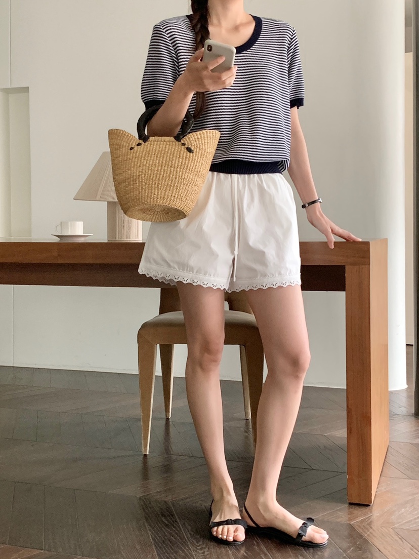 WOOD韓國直郵㊣東大門實拍女裝新款休閑推薦時尚人氣針織衫WOOD針織衫