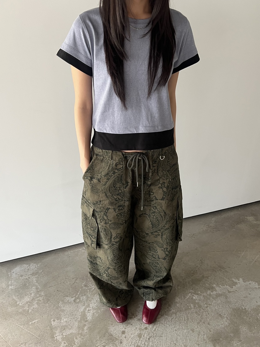 SUNDER MARKET韓國直郵㊣女裝新品人氣時尚熱賣休閑25春夏T恤SUNDER MARKETT恤