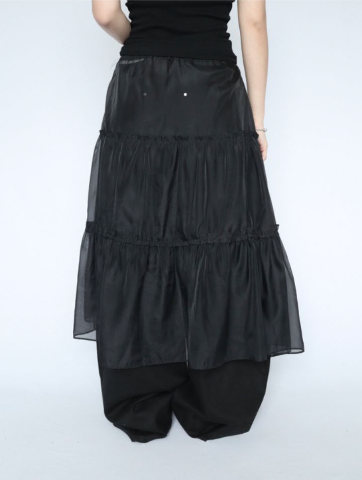 LIVE FOREVER韓國直郵㊣東大門實拍女裝新品25春夏時尚長裙LIVE FOR_EVER長裙