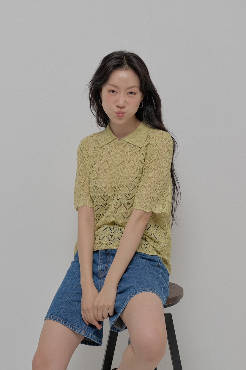 ATHEA直郵韓國代購㊣女裝新款推薦休閑人氣熱賣時尚25春夏針織衫ATHEA針織衫圖色2