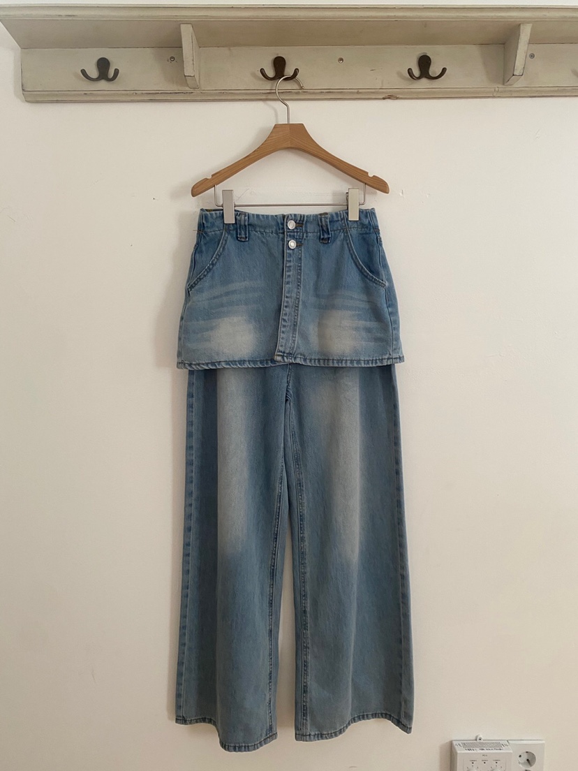 FLASH韓國直郵㊣東大門實拍女裝新品推薦人氣時尚休閑熱賣裙褲FLASH裙褲