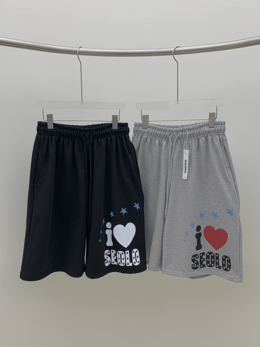 SEOLO直郵韓國代購㊣女裝新品時尚休閑推薦25春夏人氣熱賣短褲Seolo seoul短褲