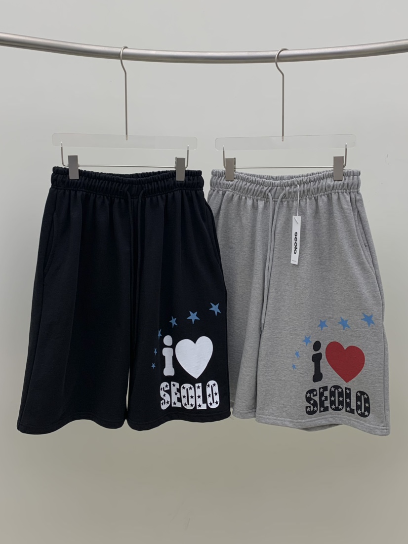 SEOLO直郵韓國代購㊣女裝新品時尚休閑推薦25春夏人氣熱賣短褲Seolo seoul短褲