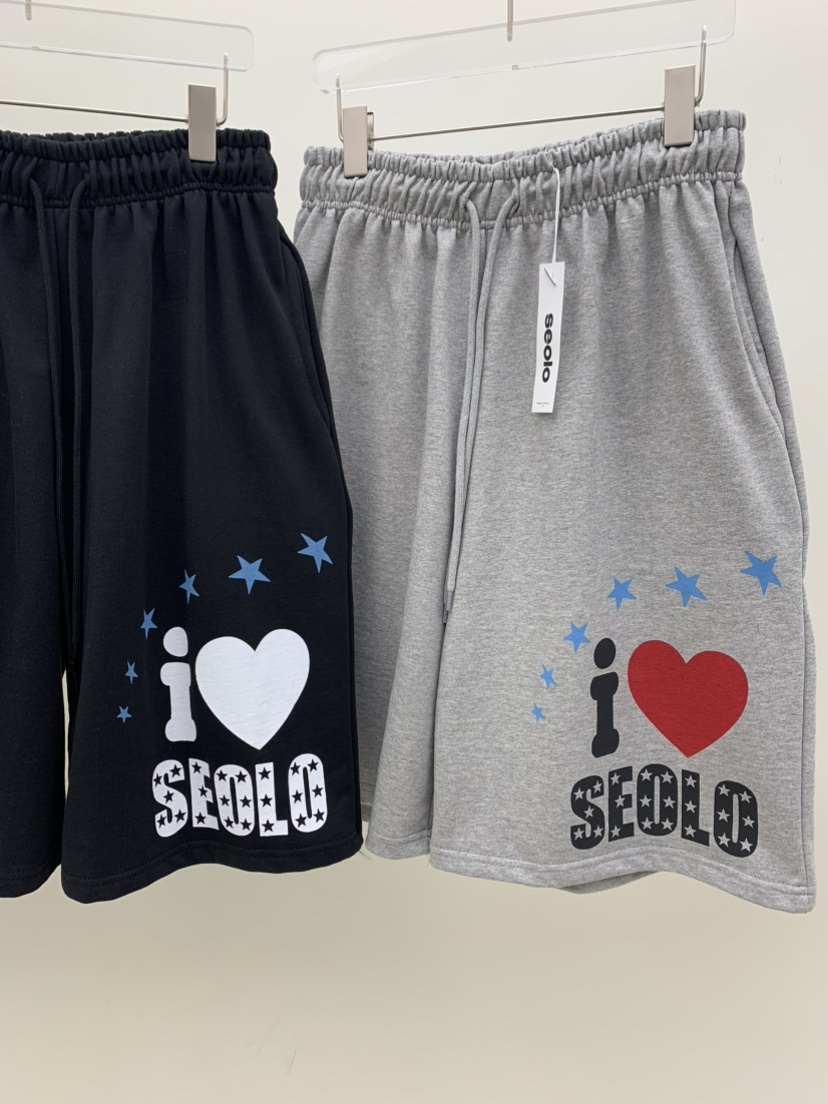 SEOLO直郵韓國代購㊣女裝新品時尚休閑推薦25春夏人氣熱賣短褲Seolo seoul短褲
