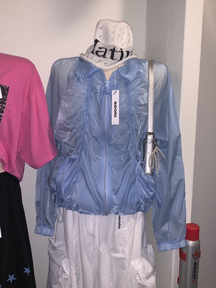 SEOLO直郵韓國代購㊣女裝新品人氣熱賣推薦25春夏時尚休閑夾克Seolo seoul夾克圖色2