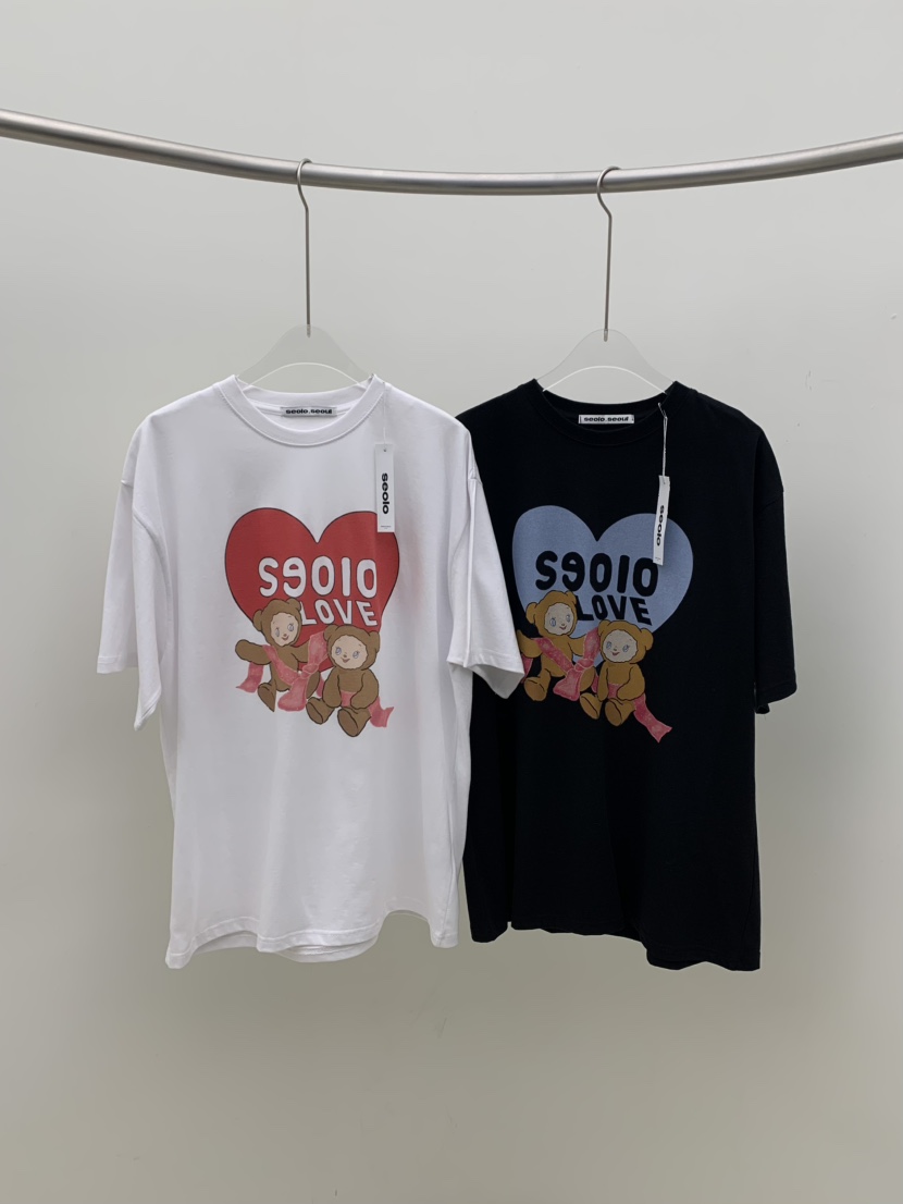 SEOLO韓國直郵㊣女裝新款25春夏休閑時尚熱賣人氣推薦T恤Seolo seoulT恤