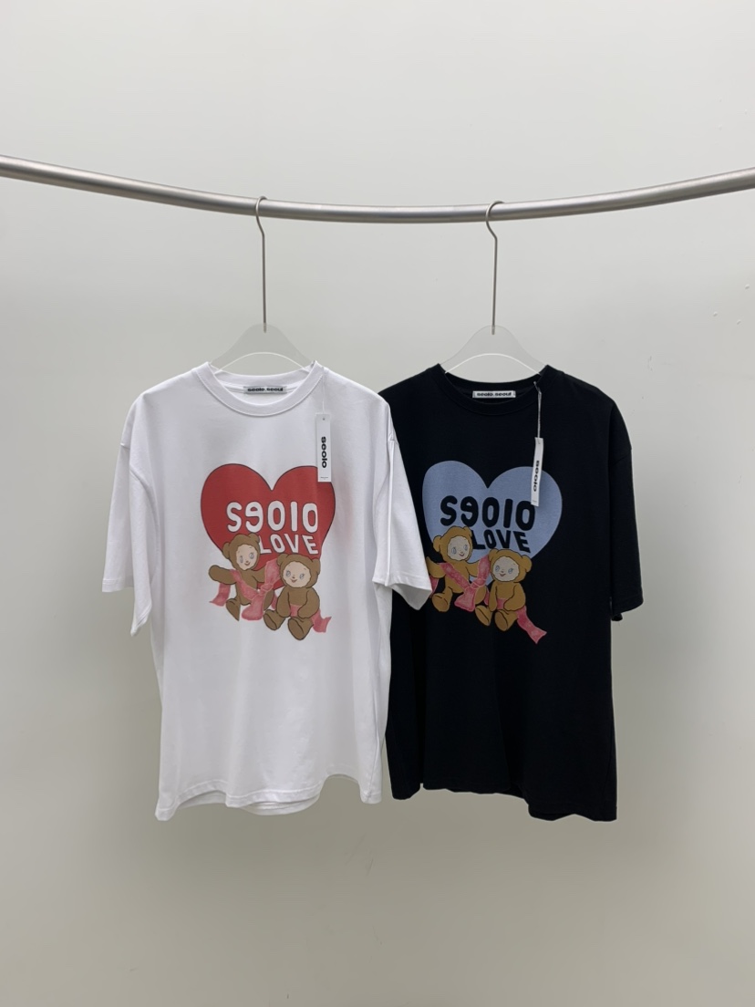 SEOLO韓國直郵㊣女裝新款25春夏休閑時尚熱賣人氣推薦T恤Seolo seoulT恤