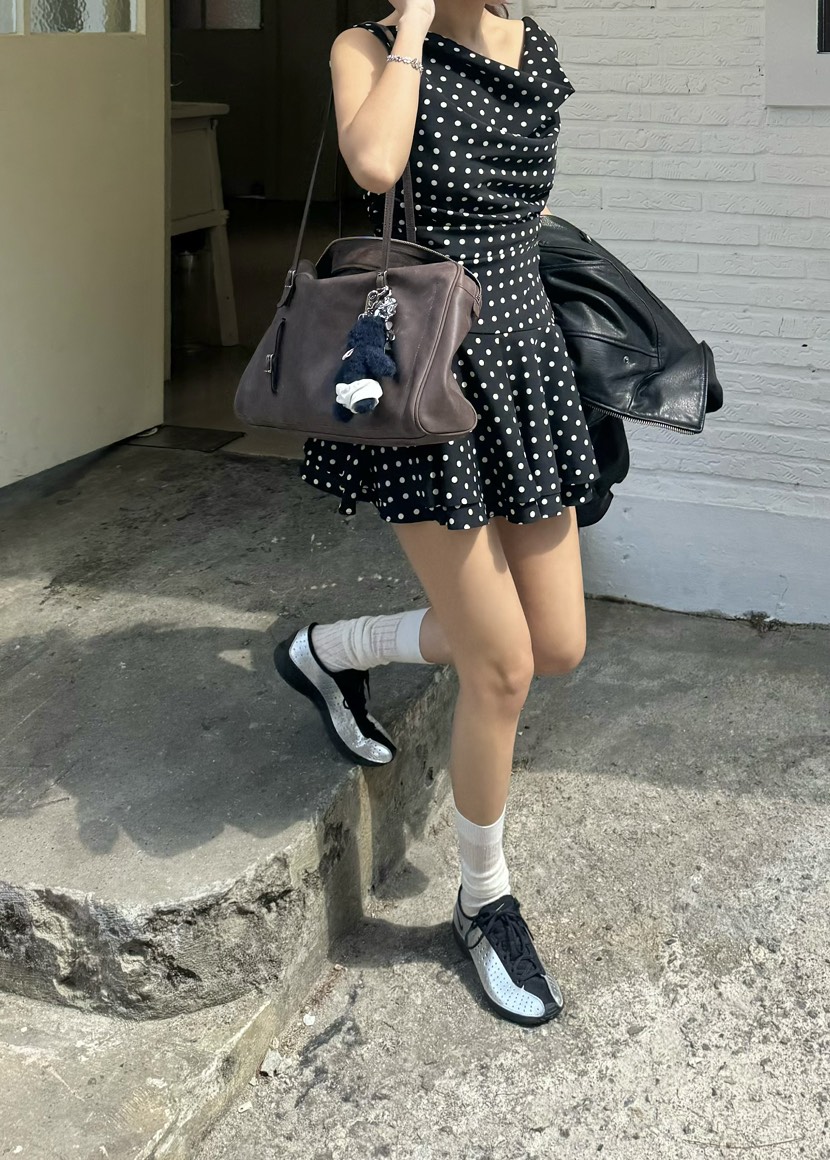 OUPPT韓國直郵㊣東大門實拍女裝新品25春夏人氣熱賣推薦連衣裙OUPPT連衣裙圖色2